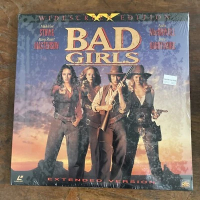 Bad Girls - LASERDISC - Widescreen - Madeleine Stowe / 1994 new sealed  - Image 1 of 2