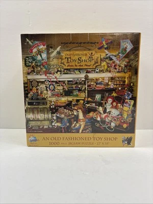Rompecabezas SunsOut An Old Fashioned Toy Shop 1000 piezas de Lori Schory NUEVO Foto 1 de 4