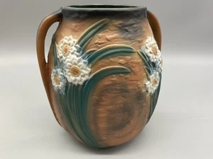 Jarrón Roseville Pottery Jonquil 8" reproducción china - Imagen 1 de 8