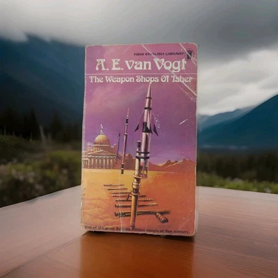 The Weapon Shops Of Isher By A. E. Van Vogt PB 1974 70s Science Fiction VTG - Image 1 of 4