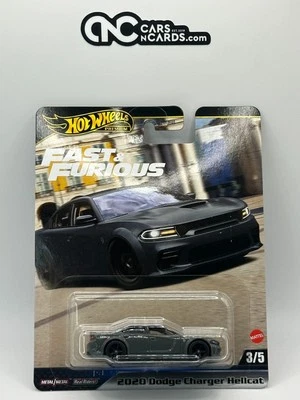 2025 Hot Wheels Premium Fast & Furious 3/5 2020 Dodge Charger Hellcat - Image 1 of 2
