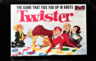 Twister The Game That Ties You Up In Knots! Family Fun Party Birthday Hasbro NEW - Image 1 of 2