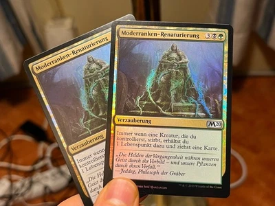 2x GERMAN Foil Moldervine Reclamation • Core Set 2020 M20 • Mtg (1635) - Image 1 of 3