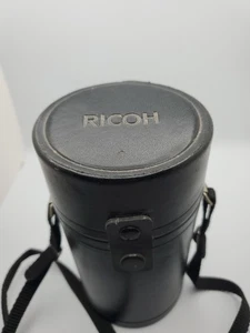 Estuche Teleobjetivo Lente a Presión RICOH Cuero-EXT 6x3.25-INT 4x3-Japón DE COLECCIÓN - Imagen 1 de 13