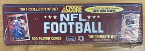 1991 Score Football Collector Set Series 1 And 2 Box Factory Sealed - Bild 1 von 2