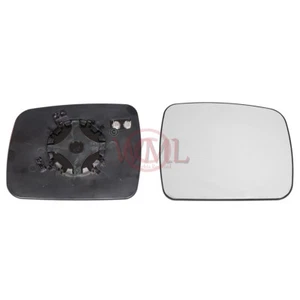LAND ROVER DISCOVERY 2010->2013 PORTA SPECCHIO VETRO ARGENTO,RISCALDATO &BASE,LATO DESTRO - Foto 1 di 4