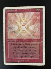 Mana Flare - Unlimited HEAVILY Played Red Rare MAGIC MTG CARD