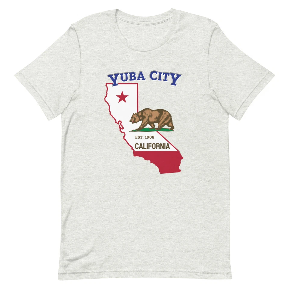 Yuba City California Home Town Pride Native City-State Souvenir Tee T-Shirt - Image 1 of 1