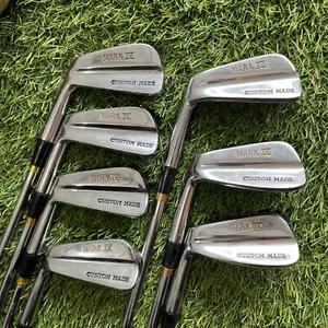 Vintage Muscle Back Blades Iron Set 4-PW Delta Custom Made Mark IV Lefty - Picture 1 of 7