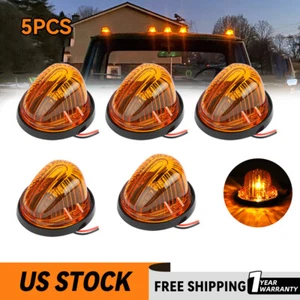 5X for 73-87 Chevy GMC C/K Series Roof Top Cab Lights Amber Marker + 194 LED - Picture 1 of 10