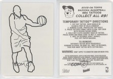 2005-06 Topps Bazooka Tattoos Jason Richardson