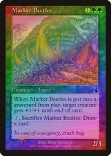 Marker Beetles FOIL Urza's Destiny NM Green Common MAGIC MTG CARD ABUGames