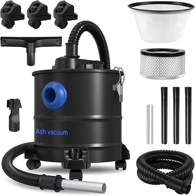 Ash Vacuum Cleaner 20L / 5.3 Gallon, 1200W Ash Vacuum Collector with Blower - Image 1 of 4
