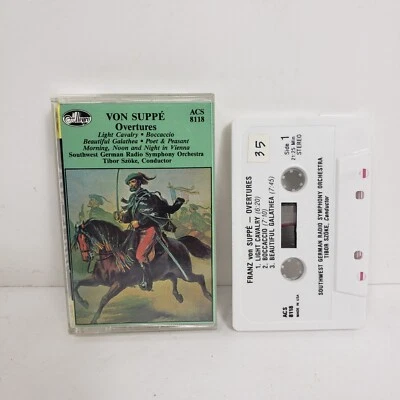 Southwest German Radio Symphony Orchestra: Von Suppe Overtures Cassette Tape - Image 1 of 4