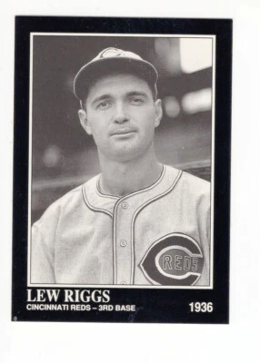 1992 Conlon Collection Lew Riggs #567 Cincinnati Reds Free Shipping - Image 1 of 2