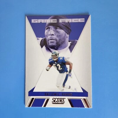 🏈2021 Ray Lewis Score Game Face Hall of Famer NICE MUST👀⭐️  🏆 🐐 - Image 1 of 2