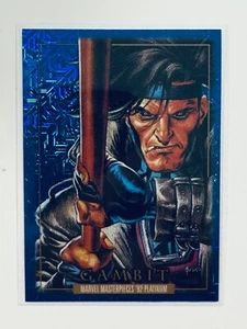 2024 Marvel Masterpieces '92 Platino Azul Traxx #01-50 Elige/Elige Singles - Imagen 1 de 94