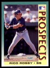 1992 Fleer Rico Rossy Baseball Cards #676