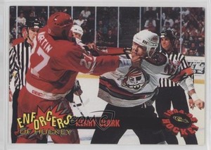 1994-95 Classic Enforcers of Hockey Kerry Clark #E7