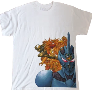 Guyver t-Shirt Anime Retro Graphic T- Shirt Tee Unisex Apparel - Picture 1 of 2
