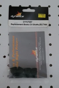 Dynamite CV Drive Shaft Boots Traxxas E-Maxx / T-Maxx DYN7687 BLACK - Picture 1 of 1