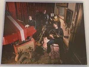 NORTH MISSISSIPPI ALLSTARS SIGNED 11X14 PHOTO LUTHER DICKINSON CODY CHRIS CHEW - Picture 1 of 4