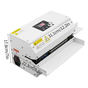 Commercial Heat Sealer Automatic Continuous Band Sealer Heat Bag Sealing Machine - Picture 1 of 14