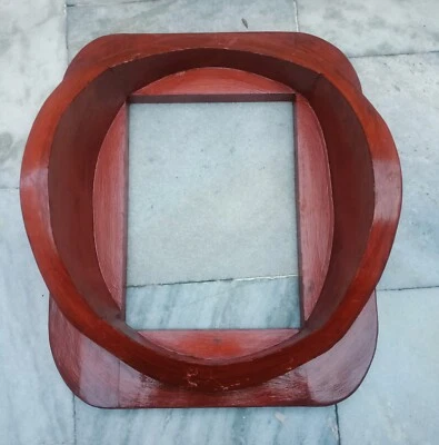 Casco de Buceo Hecho a Mano de 18" Base de Madera Marina de los Estados Unidos Mark V Casco de Buceo Base Regalo Foto 1 de 4