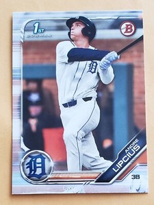 2019 Bowman Draft #BD108 Andre Lipcius