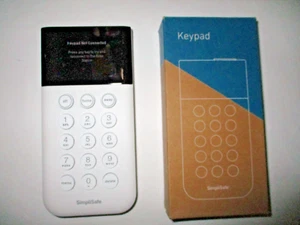 SimpleSafe Home Security Key Pad White Original Wireless Remote Control SSKP3 - Picture 1 of 13