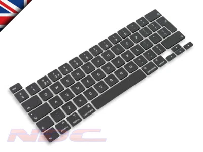 UK ENGLISH Key Caps for MacBook Pro 13/16 A2141 A2289 A2251 Replacement Keycap - Image 1 of 4