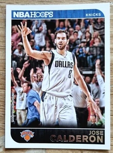 2014-15 Panini NBA Hoops #225 Jose Calderon - Knicks - Picture 1 of 2