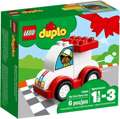 Original LEGO® Duplo 10860 - Mi primer coche de carreras - Imagen 1 de 3