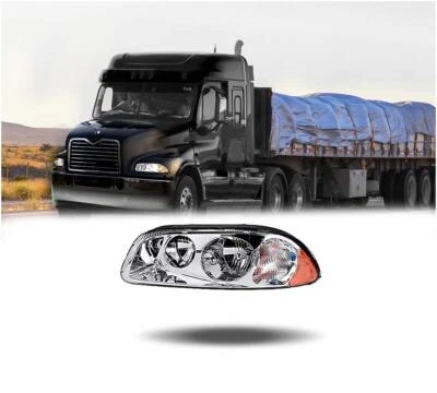 Faro para camionetas Mack (1989-2019) lado del conductor 21836340, 2M0526AM, 25166303 Foto 1 de 4