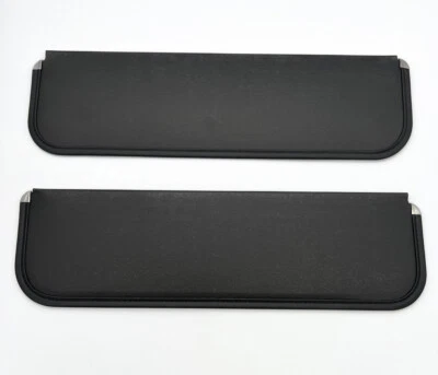 Par de almohadillas interiores negras para parasol para camioneta Ford 1948-1952 Foto 1 de 4