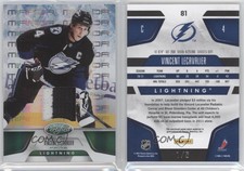 2011-12 Certified Mirror Emerald Materials Prime /5 Vincent Lecavalier #81