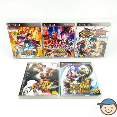 PlayStation 3 Street Fighter IV 4 Super Ultra Arcade Tekken PS3 Set Capcom Japan - Image 1 of 4