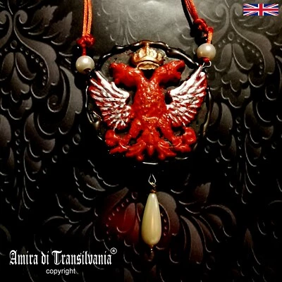 Símbolos de Alquimia Talismán Magia Oculto Paganismo Joyería Colgante Fénix Pájaro Rojo Foto 1 de 4