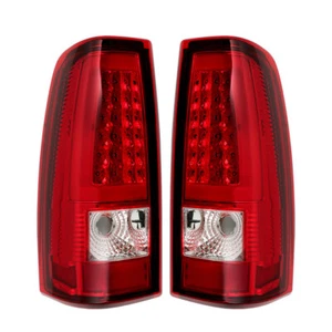 LABLT Tail Lights For 2003-2006 Chevy Silverado 1500 2500 Red LED Right&Left - Picture 1 of 9