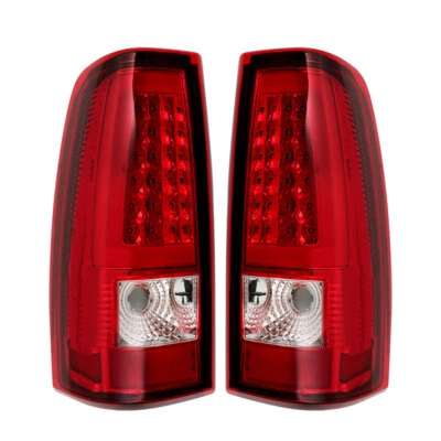 LABLT Tail Lights For 2003-2006 Chevy Silverado 1500 2500 Red LED Right&Left - Image 1 of 4