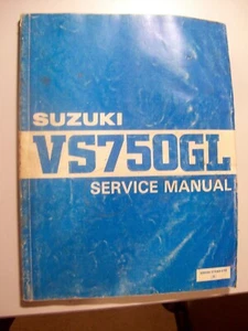 SUZUKI VS 750 GL SERVICE MANUAL 8O.S MODEL GENUINE SUZUKI - Picture 1 of 1