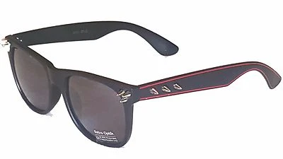 Mujeres Hombres Gafas de sol Plástico Mate Monturas Negras Multicolor con Tachuelas de Metal Foto 1 de 2