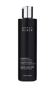 NEW MONAT BLACK SHAMPOO & CONDITIONER 237ml (Vegan Hair Regrowth).. - Picture 1 of 1