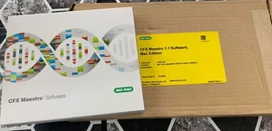 New BIO-RAD qPCR CFX Maestro 1.1 For Mac Software usb kit 12004128 - Picture 1 of 3
