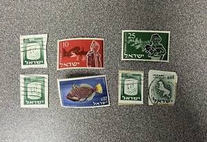 Vintage Briefmarken Israels - Bild 1 von 2