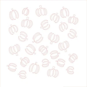 Pumpkins Scattered Stencil - Picture 1 of 1