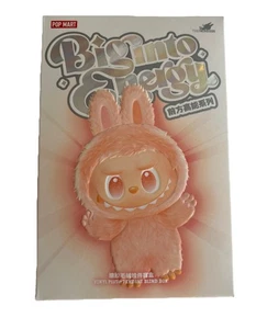 POP MART Labubu Big Into Energy - Colgante de felpa de vinilo SUERTE - Caja sellada - Imagen 1 de 4