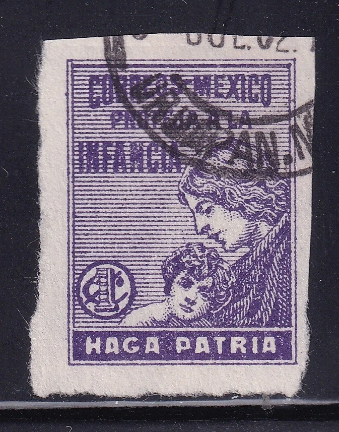 udm40 México 1929 Protección Infantil Sc#RA8 Mc#(SR)6 Foto 1 de 1