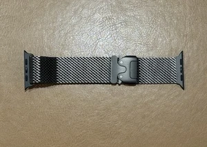 Apple Watch Ultra Black Titanium Milanese Loop 49mm M - Zdjęcie 1 z 5