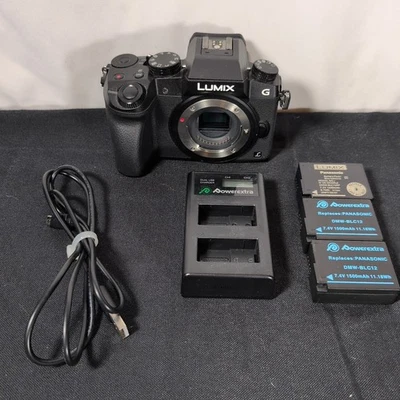 Panasonic Lumix DMC-G7 DMC-G7K 16.0MP Mirrorless Camera - Image 1 of 4